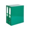 Modulo liderpapel 2 archivadores folio 2 anillas mecanismo de palanca 75mm verde