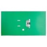 Modulo liderpapel 2 archivadores folio 2 anillas mecanismo de palanca 75mm verde