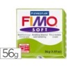 Pasta staedtler fimo soft 57 gr color verde manzana
