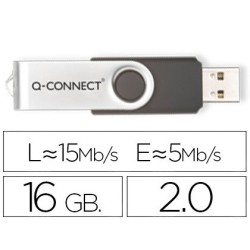 Memoria usb q-connect flash 16 gb 2.0