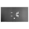 Modulo liderpapel 2 archivadores folio 2 anillas mecanismo de palanca 75mm negro