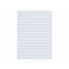 Recambio liderpapel cuarto pautaguia 100 hojas 75 g cuadriculado pautado 3 mm con margen 6 taladros