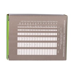 Gomillas elasticas q-connect 100 gr numero 15 150 x 2 mm
