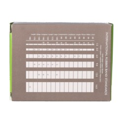 Gomillas elasticas q-connect 100 gr numero 12 120 x 2 mm