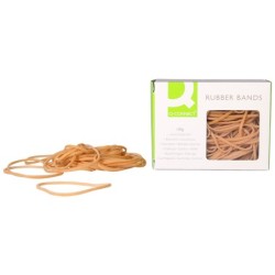 Gomillas elasticas q-connect 100 gr numero 8 80 x 2 mm