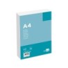 Papel liderpapel a4 90g/m2 liso paquete de 100 hojas
