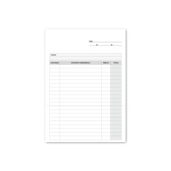 Talonario liderpapel multiusos cuarto original y copia t299