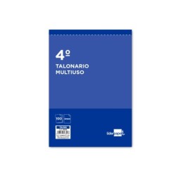 Talonario liderpapel multiusos cuarto original t199