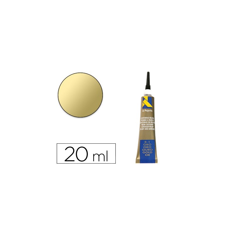 Contorno relieve la pajarita oro r-1 tubo 20 ml