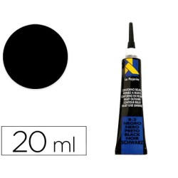Contorno relieve la pajarita negro r-3 tubo 20 ml
