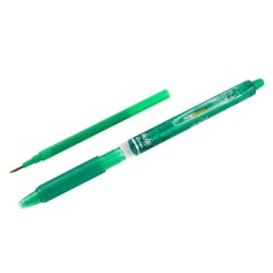 Boligrafo pilot frixion clicker borrable 0,7 mm color verde
