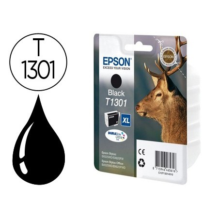 Ink-jet epson stylus sx525wd/620fw office b42wd/bx320fw/525wd t1301 negro