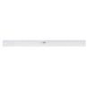 Regla mr 40 cm plastico transparente