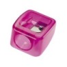 Sacapuntas mr plastico para ceras gruesas de 17mm 1 uso colores surtidos