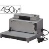 Encuadernadora electrica para espiral fellowes e-200r perfora 20 h encuaderna hasta 450 h paso 5:1