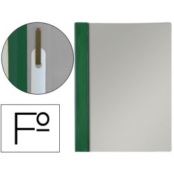 Carpeta dossier fastener pvc esselte folio verde