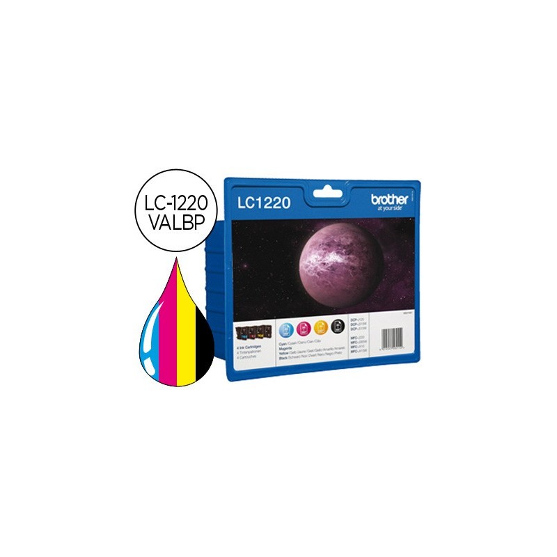 Ink-jet brother mfc-j430w dcp-j725w/j925w pack 4 colores
