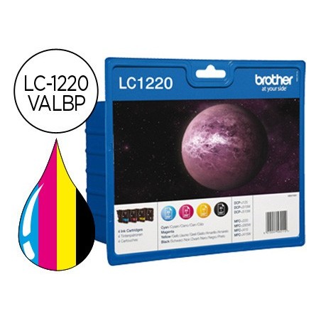Ink-jet brother mfc-j430w dcp-j725w/j925w pack 4 colores