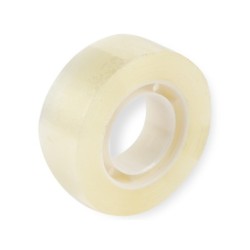 Cinta adhesiva q-connect transparente 33 mt x 19 mm encelofanada