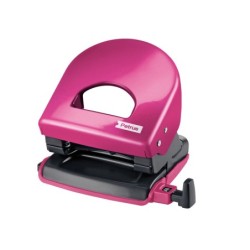 Taladrador petrus 62 wow fucsia metalizado capacidad 30 hojas