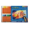 Lapices cera manley acuarelable caja de 24 unidades colores surtidos