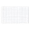 Libreta liderpapel scriptus a5 48 hojas 90g/m2 cuadro 8mm con margen