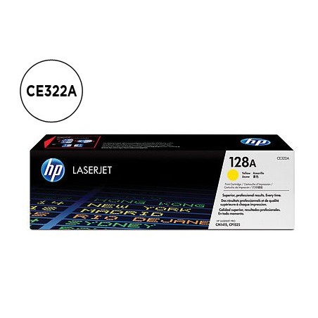 Toner hp laserjet pro cm1415 cp1525 amarillo -1.300 pags