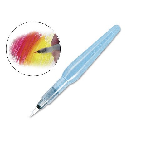 Pinceles pentel para productos acuarelables frh-m apto para acuarelas ceras y lapices acuarelables