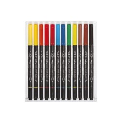 Rotulador lyra aqua brush duo caja de 12 colores