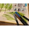 Rotulador lyra aqua brush duo caja de 12 colores
