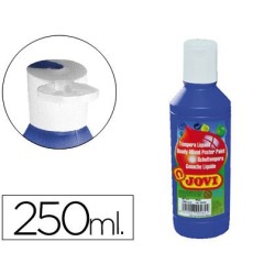 Tempera liquida jovi escolar 250 ml azul ultramar
