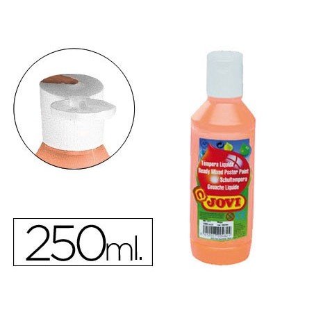 Tempera liquida jovi escolar 250 ml carne