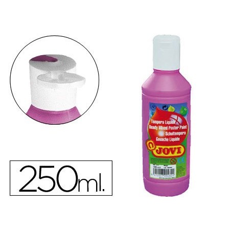 Tempera liquida jovi escolar 250 ml magenta