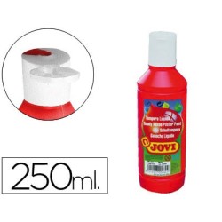 Tempera liquida jovi escolar 250 ml bermellon