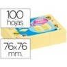 Bloc de notas adhesivas quita y pon post-it 76x76 mm pack promocional 2412 unidades