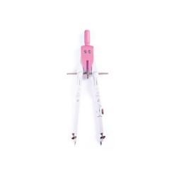 Compas liderpapel con adapatador alargadera y mango extra soft expositor de 16 estuches 2 modelos