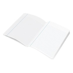Libreta liderpapel smart a4 80 hojas 60g/m2 horizontal con doble margen