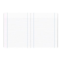 Libreta liderpapel smart a5 80 hojas 60g/m2 horizontal con doble margen colores surtidos tapa blanda
