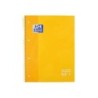 Bloc espiral oxford tapa extradura microperforado din a4 80 hojas cuadros 5mm color amarillo