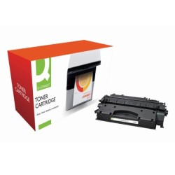 Toner q-connect compatible hp ce505x para laserjet negro 6500 paginas