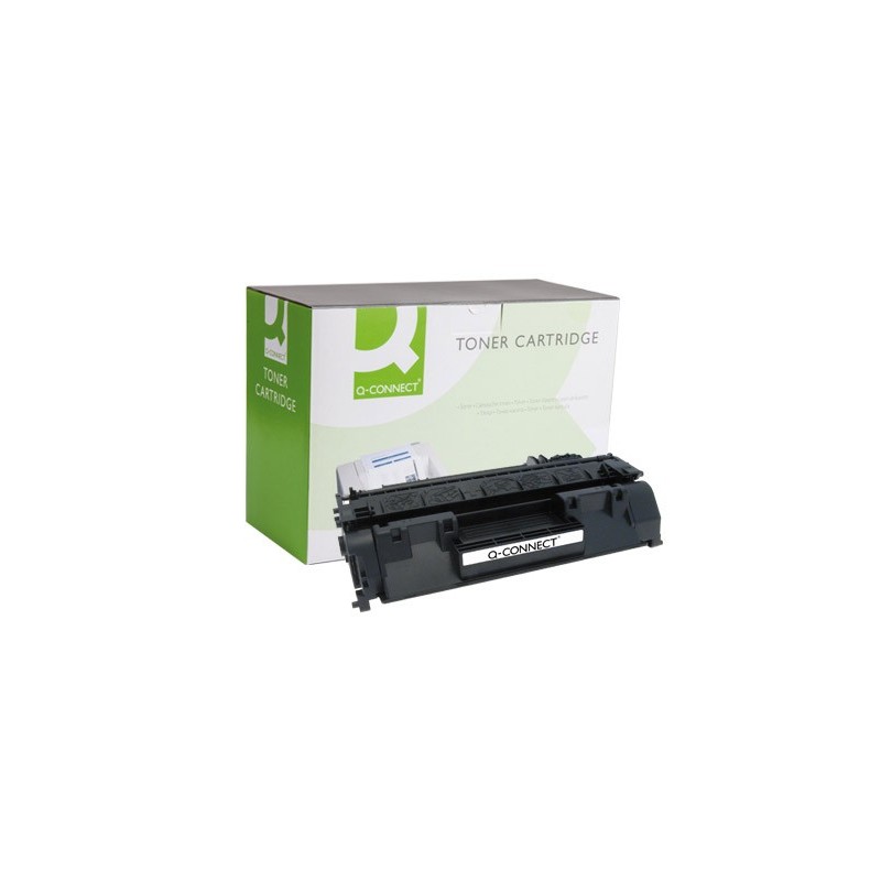 Toner q-connect compatible hp ce505a laserjet negro p2035/2055/2055d/2055dn/p2055x-3.000pag- .