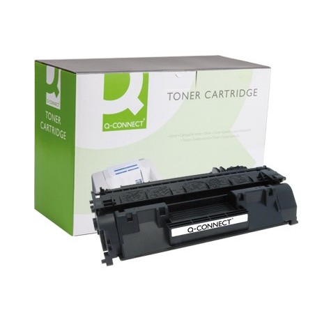 Toner q-connect compatible hp ce505a laserjet negro p2035/2055/2055d/2055dn/p2055x-3.000pag- .
