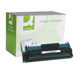 Toner q-connect compatible hp q2612a para laserjet 1010 -2.000pag- negro