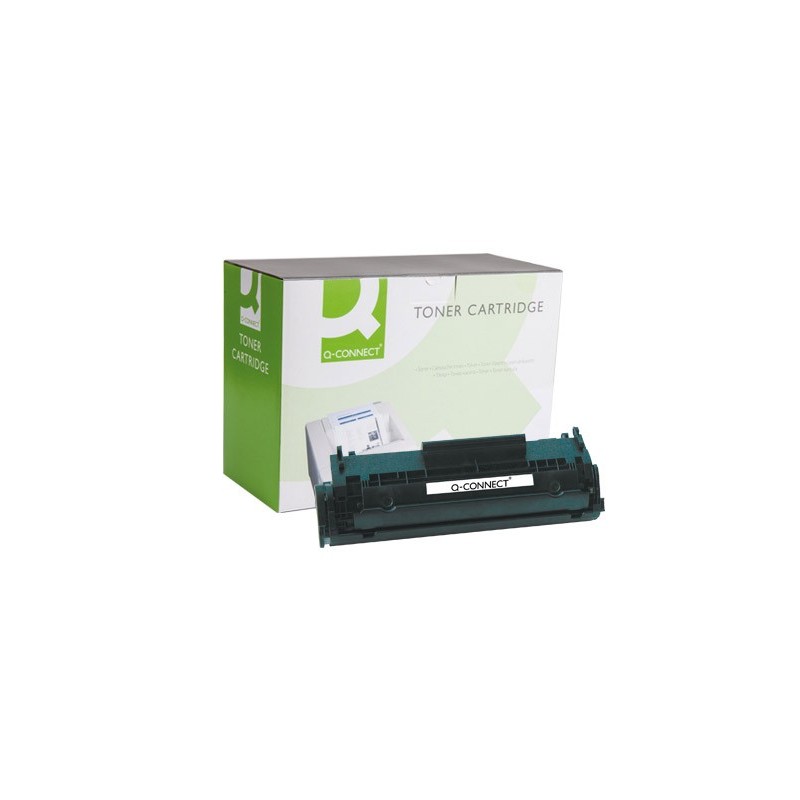 Toner q-connect compatible hp q2612a para laserjet 1010 -2.000pag- negro