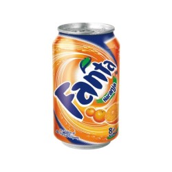 Refresco fanta naranja lata 330 ml