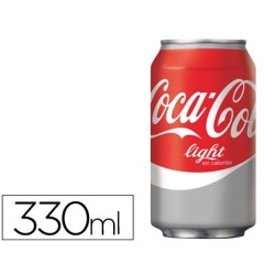 Refresco coca-cola light lata 330 ml