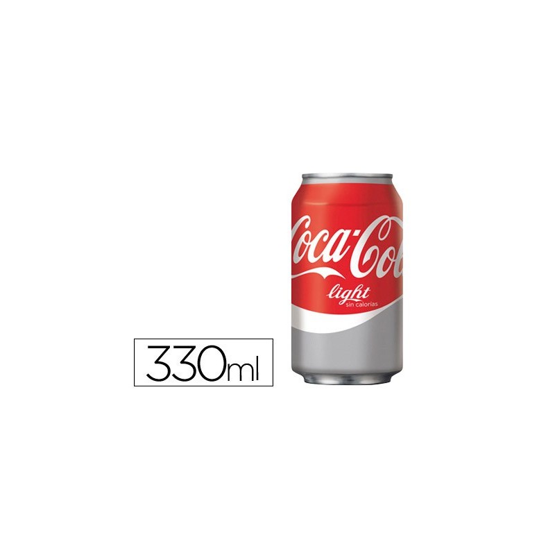 Refresco coca-cola light lata 330 ml