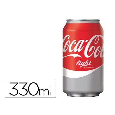 Refresco coca-cola light lata 330 ml