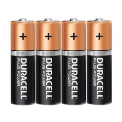 Pila duracell alcalina plus aa blister con 4 unidades