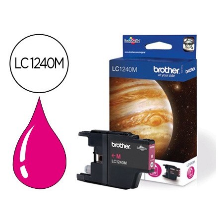 Ink-jet brother lc-1240m magenta -600pag- mfc-j6510dw mfc-j6710dw mfc-j6910dw